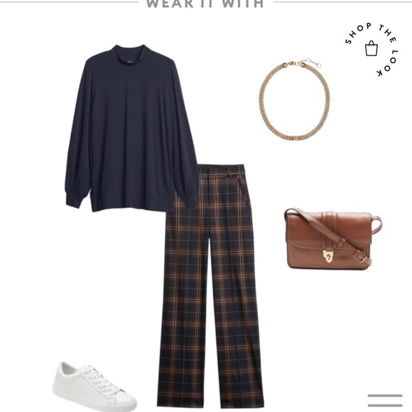 Banana Republic High Waisted Wide Leg Trousers - Picture 7 of 10